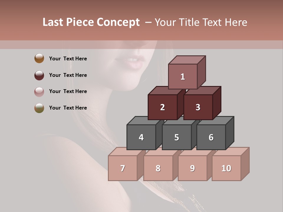 Eyes Casual Fashion PowerPoint Template