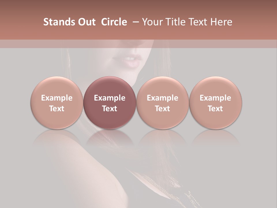 Eyes Casual Fashion PowerPoint Template