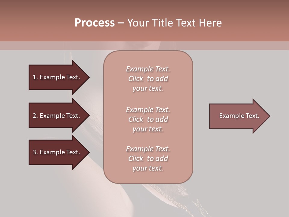 Eyes Casual Fashion PowerPoint Template