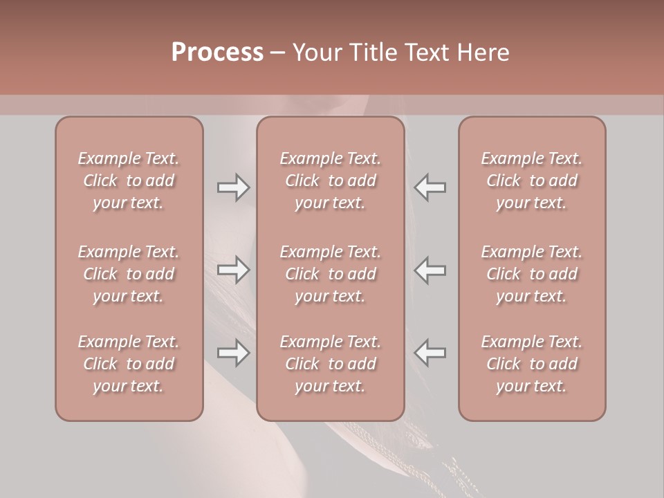 Eyes Casual Fashion PowerPoint Template