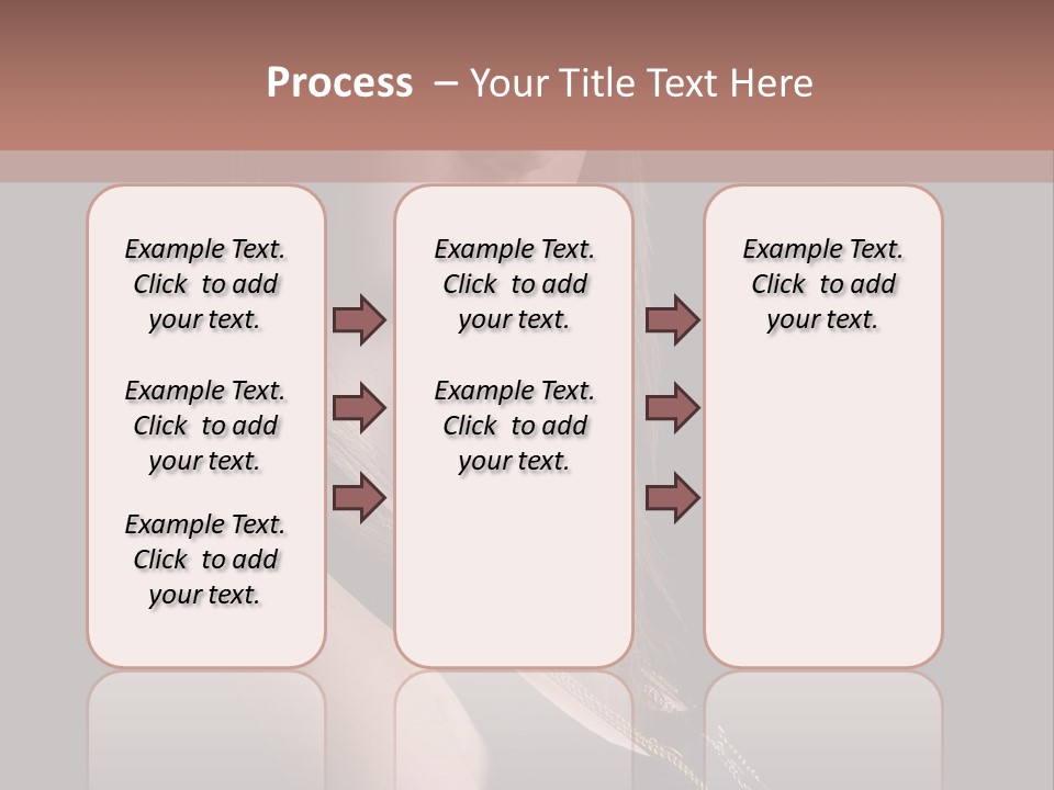 Eyes Casual Fashion PowerPoint Template
