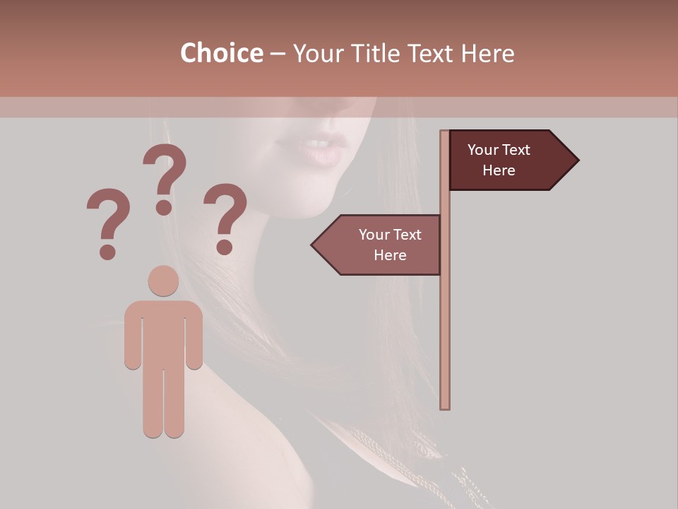 Eyes Casual Fashion PowerPoint Template