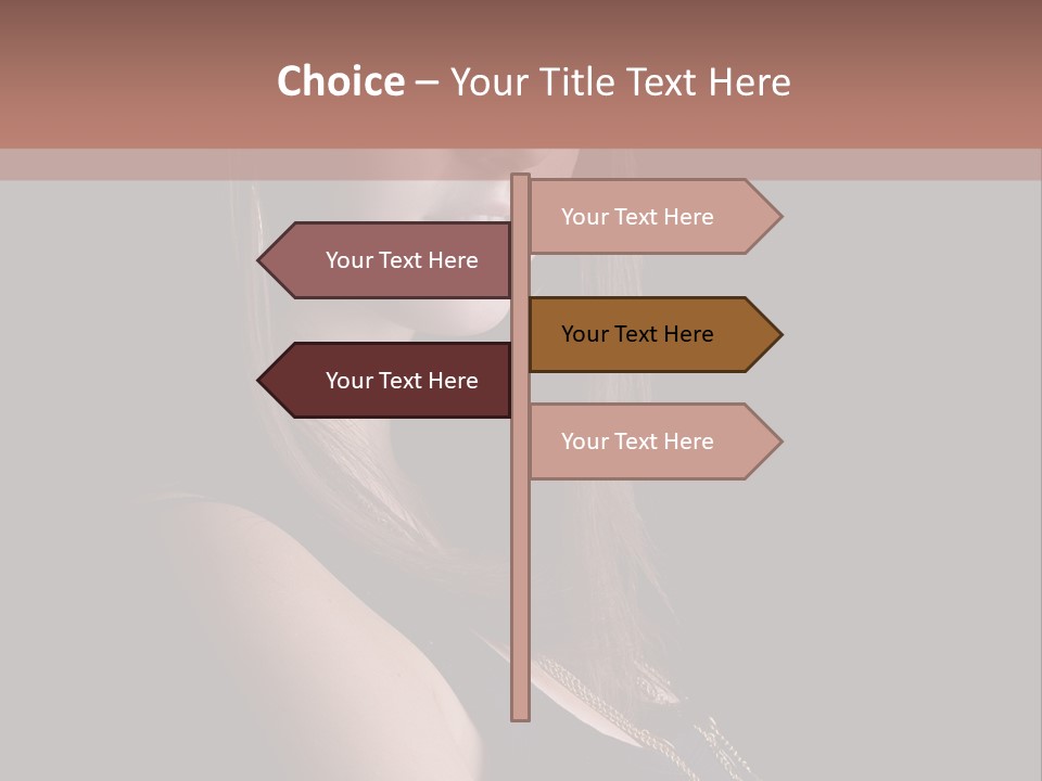 Eyes Casual Fashion PowerPoint Template
