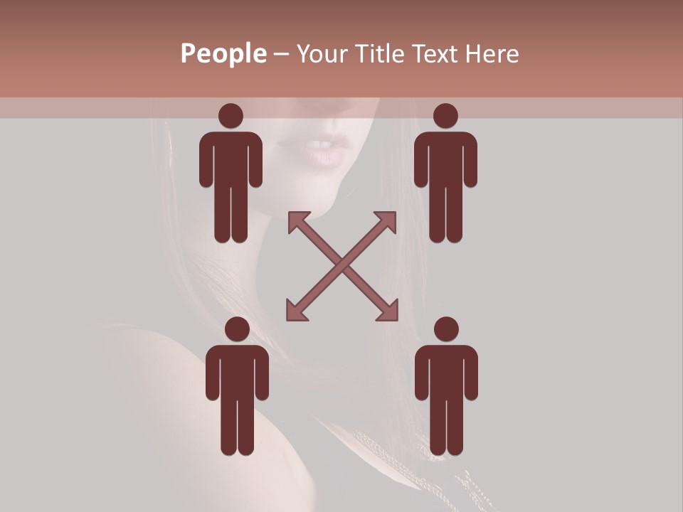 Eyes Casual Fashion PowerPoint Template