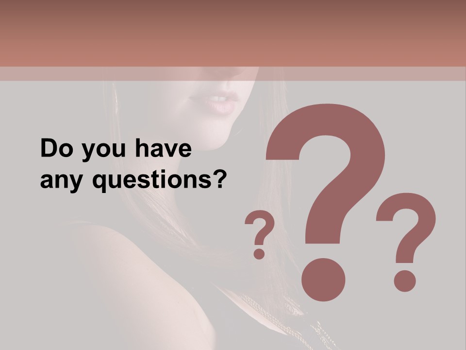 Eyes Casual Fashion PowerPoint Template