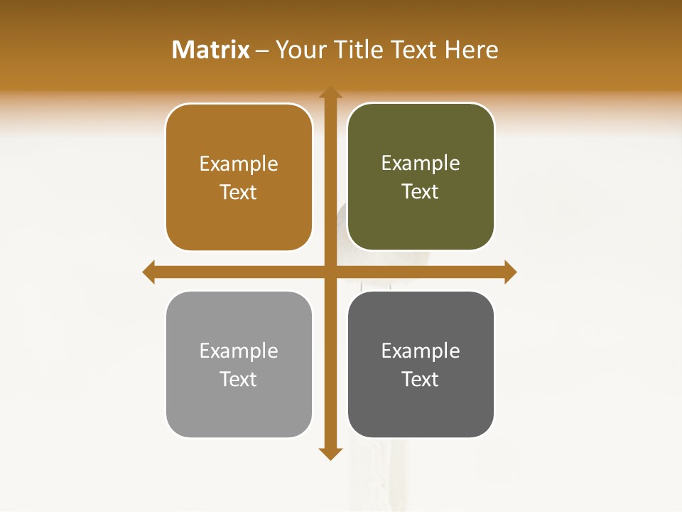 Beautiful Breast Light PowerPoint Template