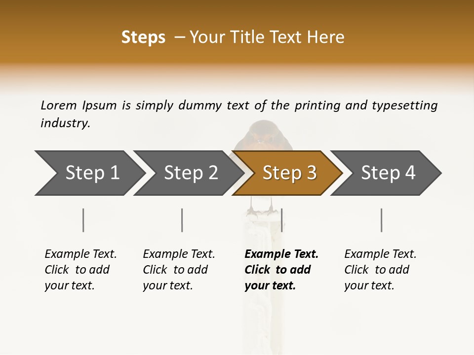 Beautiful Breast Light PowerPoint Template