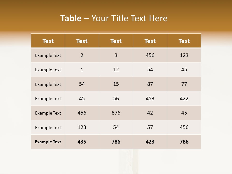 Beautiful Breast Light PowerPoint Template