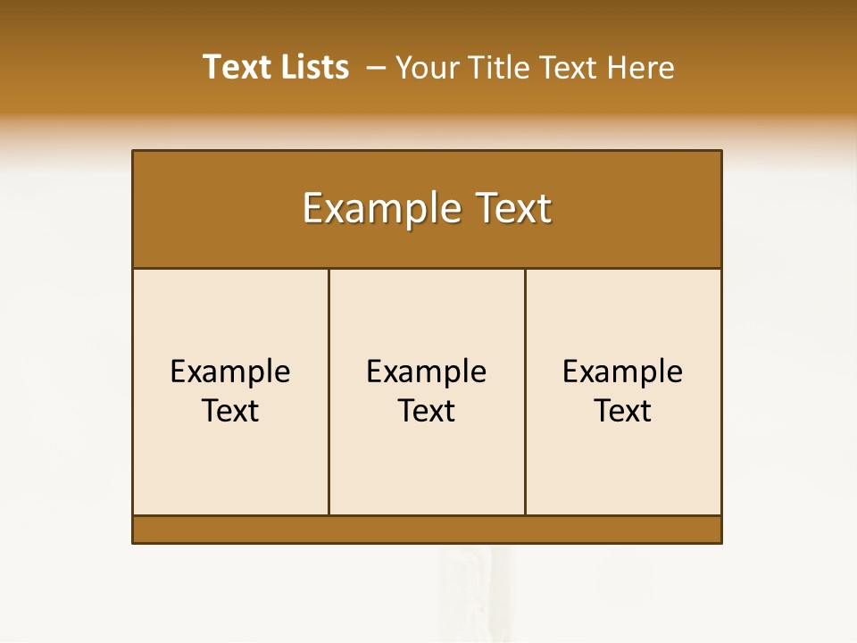 Beautiful Breast Light PowerPoint Template