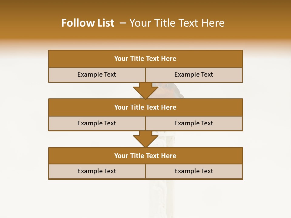 Beautiful Breast Light PowerPoint Template