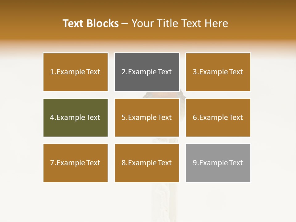 Beautiful Breast Light PowerPoint Template