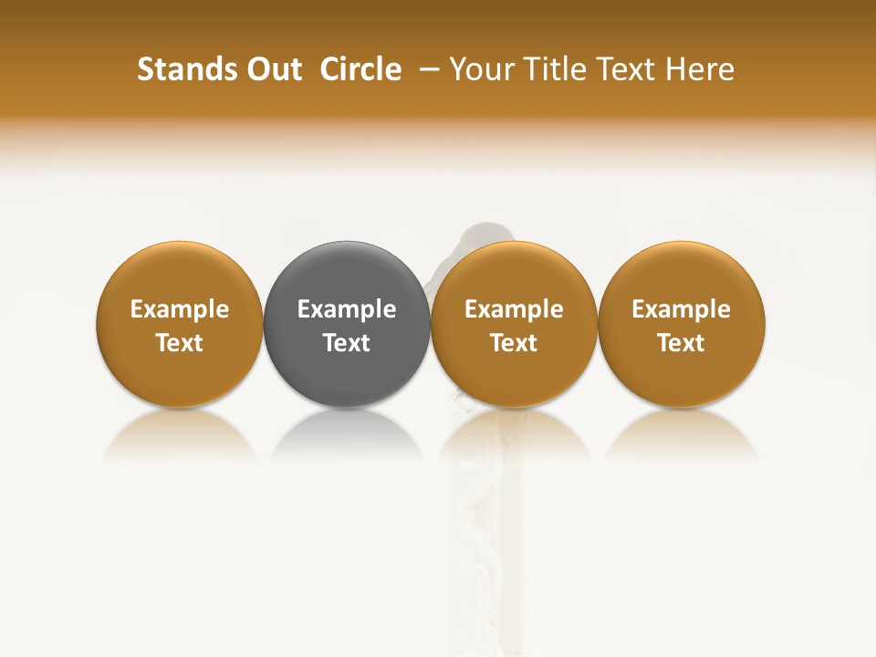 Beautiful Breast Light PowerPoint Template