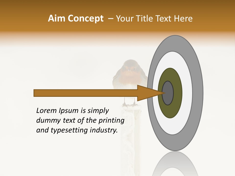 Beautiful Breast Light PowerPoint Template