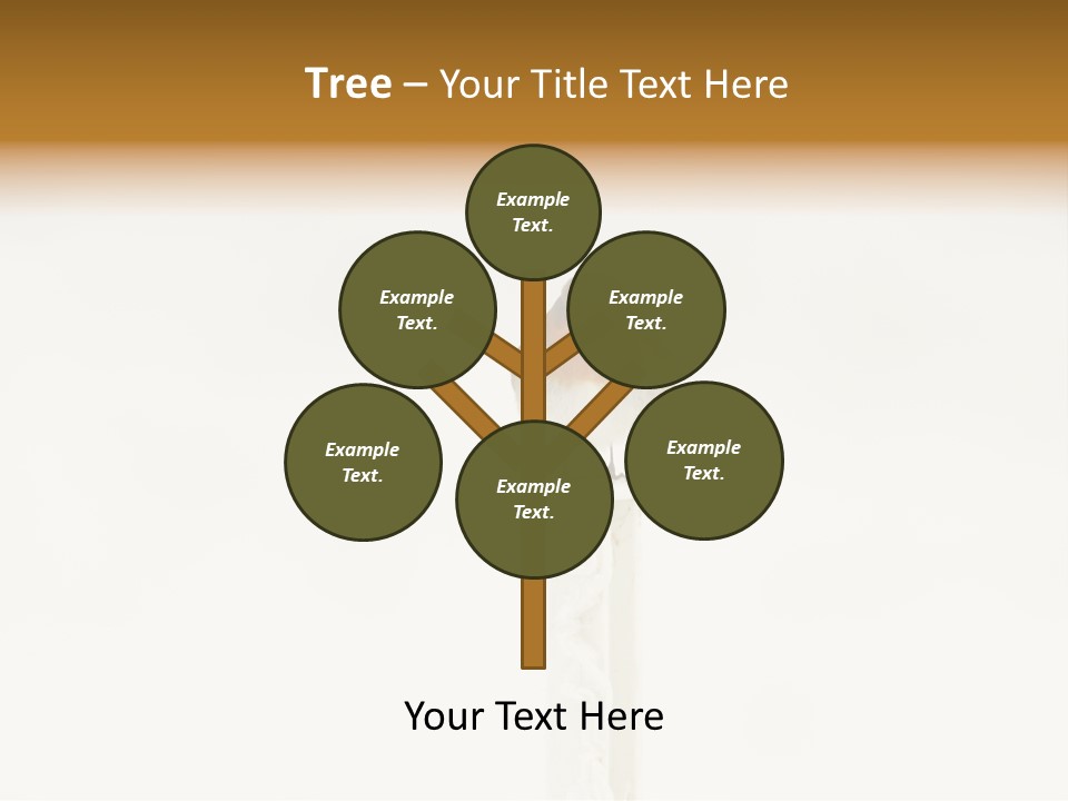 Beautiful Breast Light PowerPoint Template