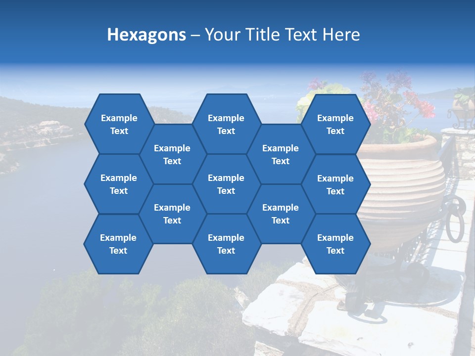 Tranquil Sea Beach PowerPoint Template