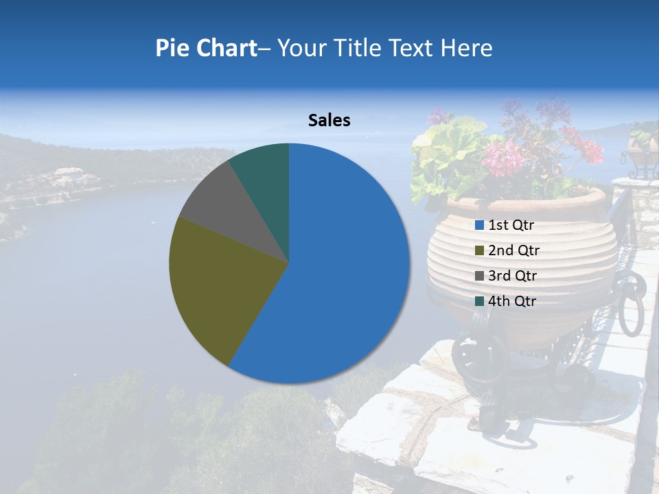 Tranquil Sea Beach PowerPoint Template