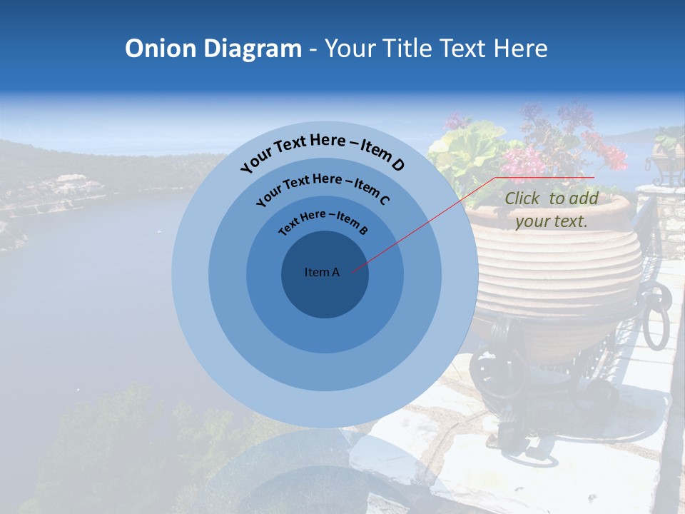 Tranquil Sea Beach PowerPoint Template