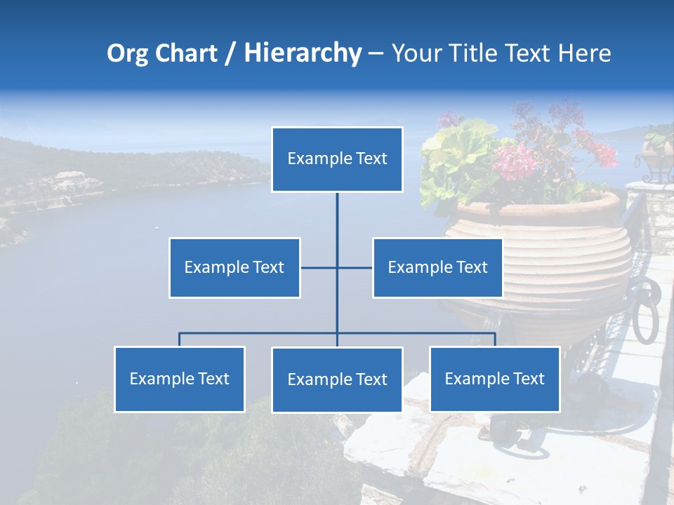 Tranquil Sea Beach PowerPoint Template