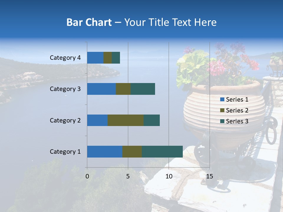 Tranquil Sea Beach PowerPoint Template