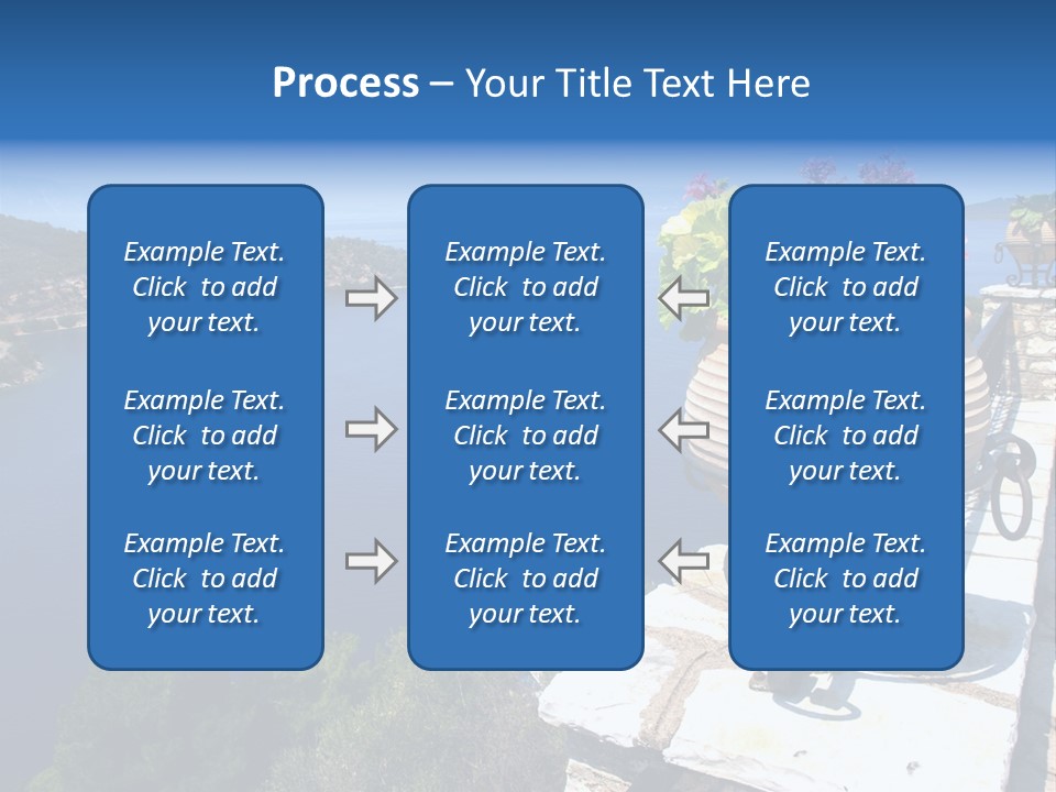 Tranquil Sea Beach PowerPoint Template