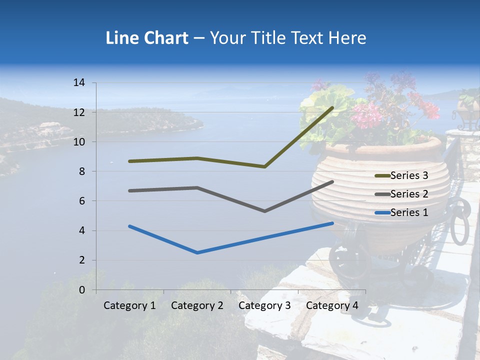 Tranquil Sea Beach PowerPoint Template