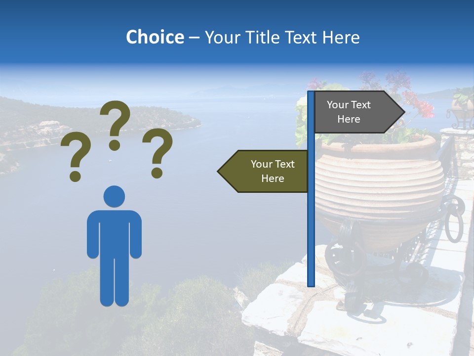 Tranquil Sea Beach PowerPoint Template