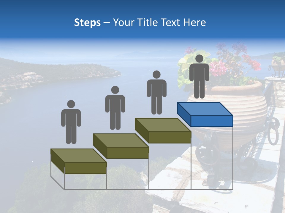 Tranquil Sea Beach PowerPoint Template