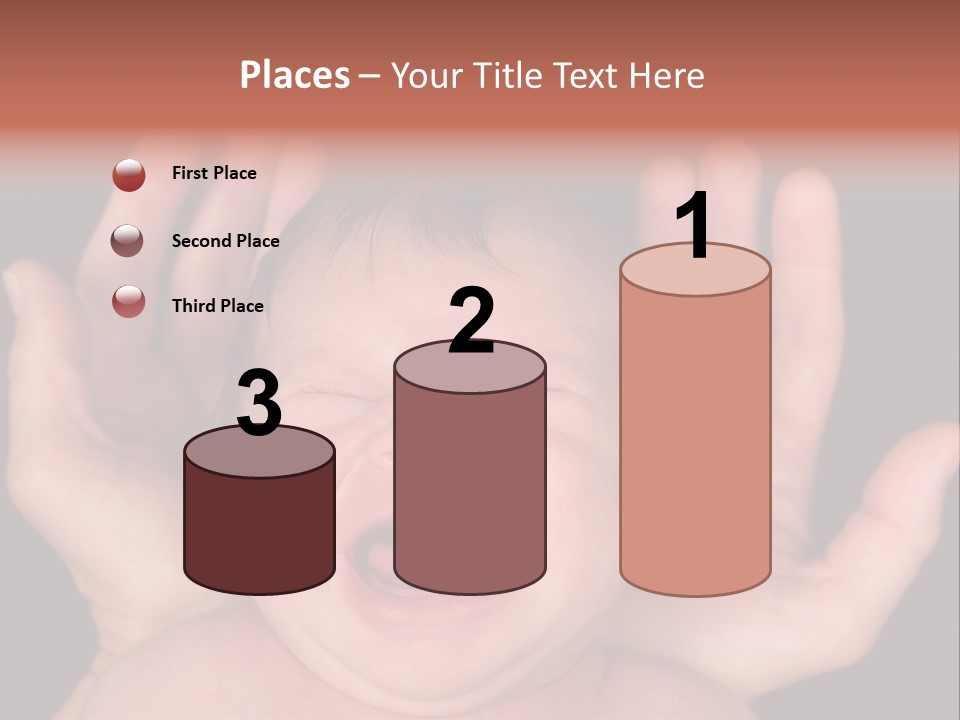 Child Card Daughter PowerPoint Template