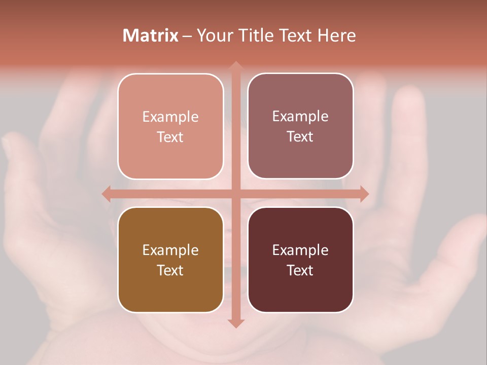 Child Card Daughter PowerPoint Template