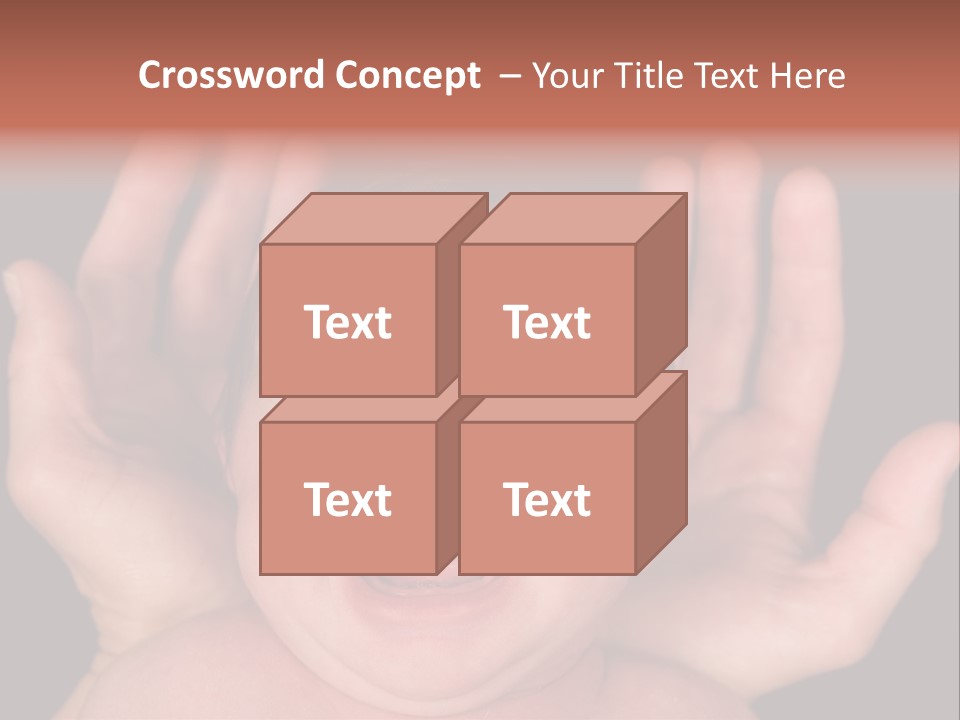 Child Card Daughter PowerPoint Template