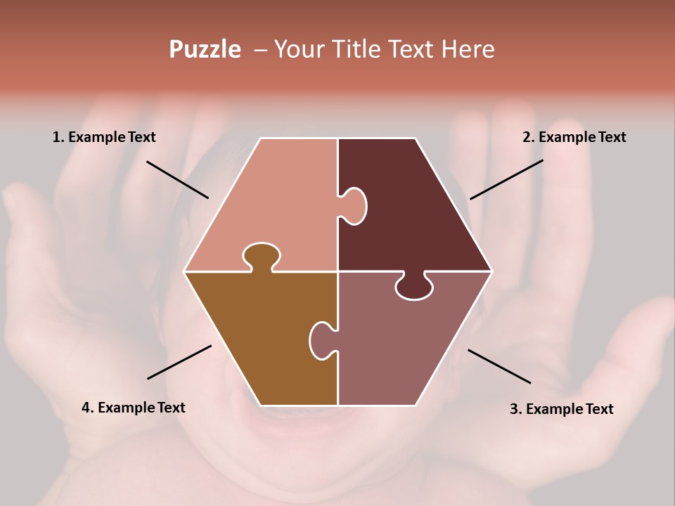 Child Card Daughter PowerPoint Template