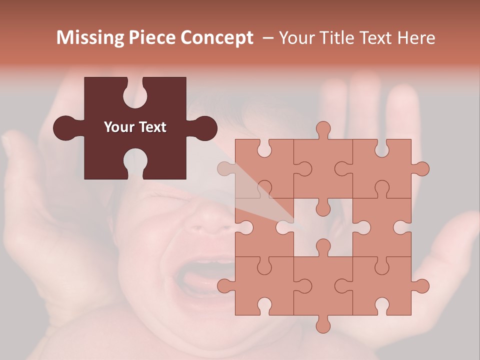 Child Card Daughter PowerPoint Template