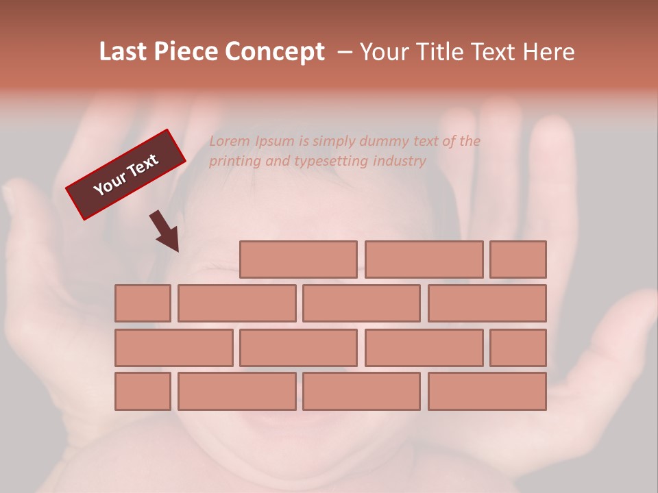 Child Card Daughter PowerPoint Template