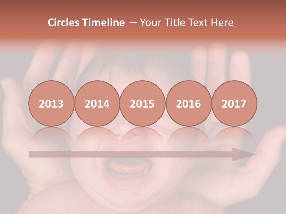 Child Card Daughter PowerPoint Template