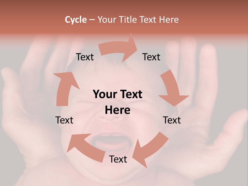 Child Card Daughter PowerPoint Template