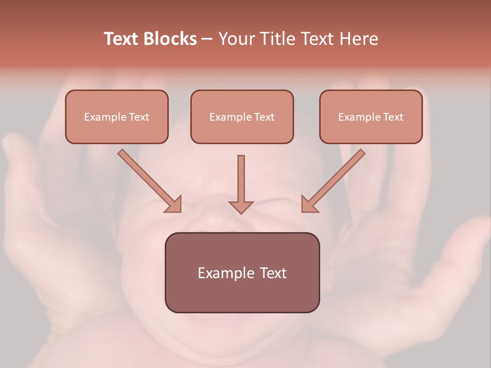 Child Card Daughter PowerPoint Template