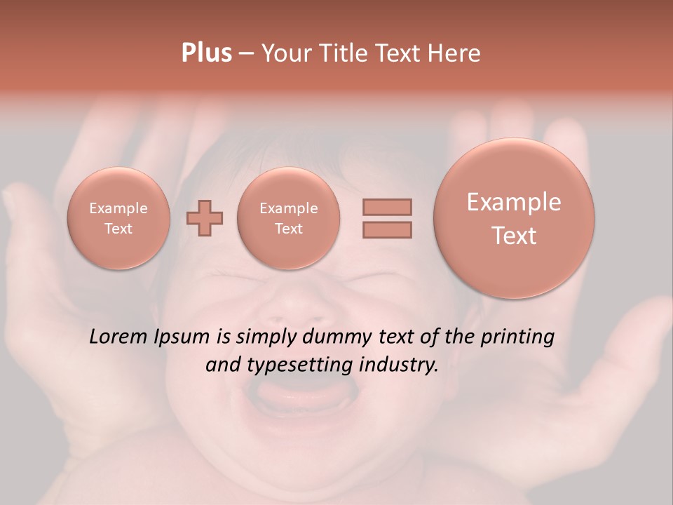 Child Card Daughter PowerPoint Template