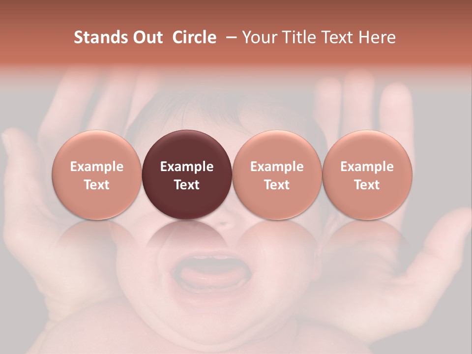 Child Card Daughter PowerPoint Template
