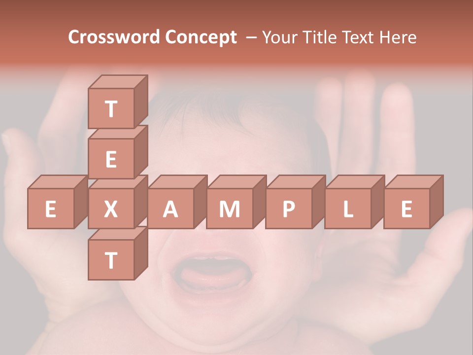 Child Card Daughter PowerPoint Template