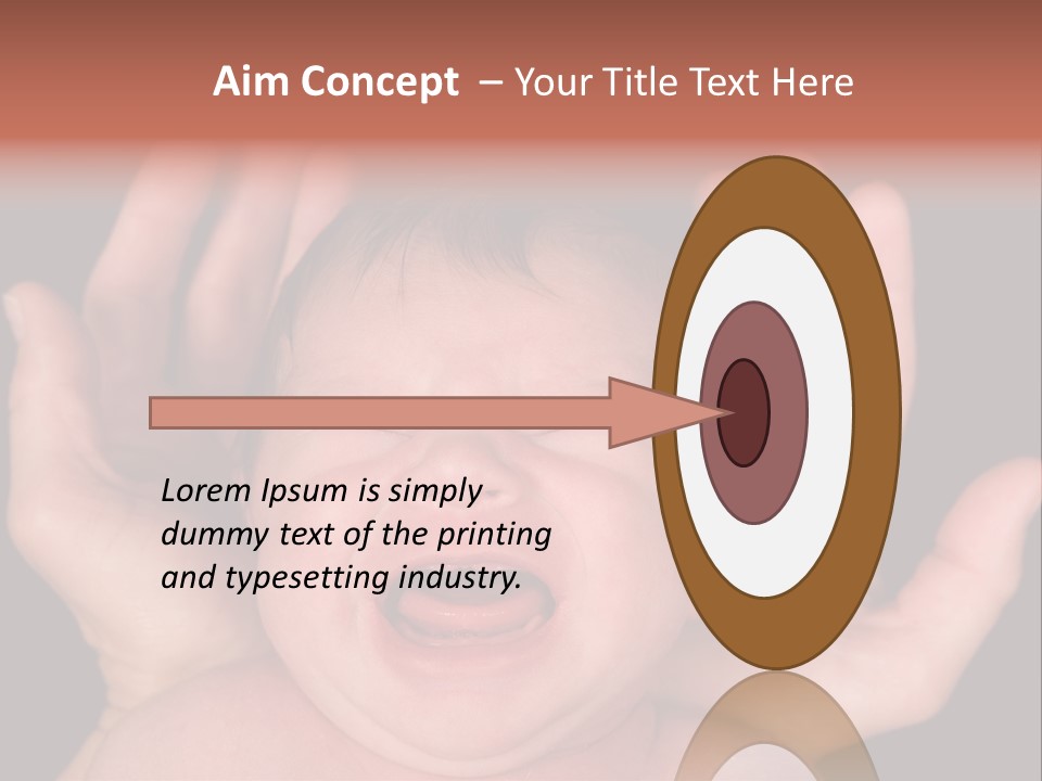 Child Card Daughter PowerPoint Template