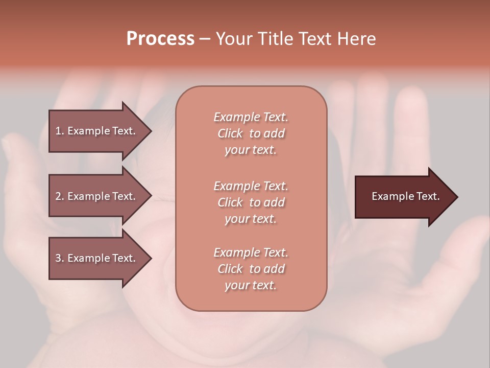 Child Card Daughter PowerPoint Template