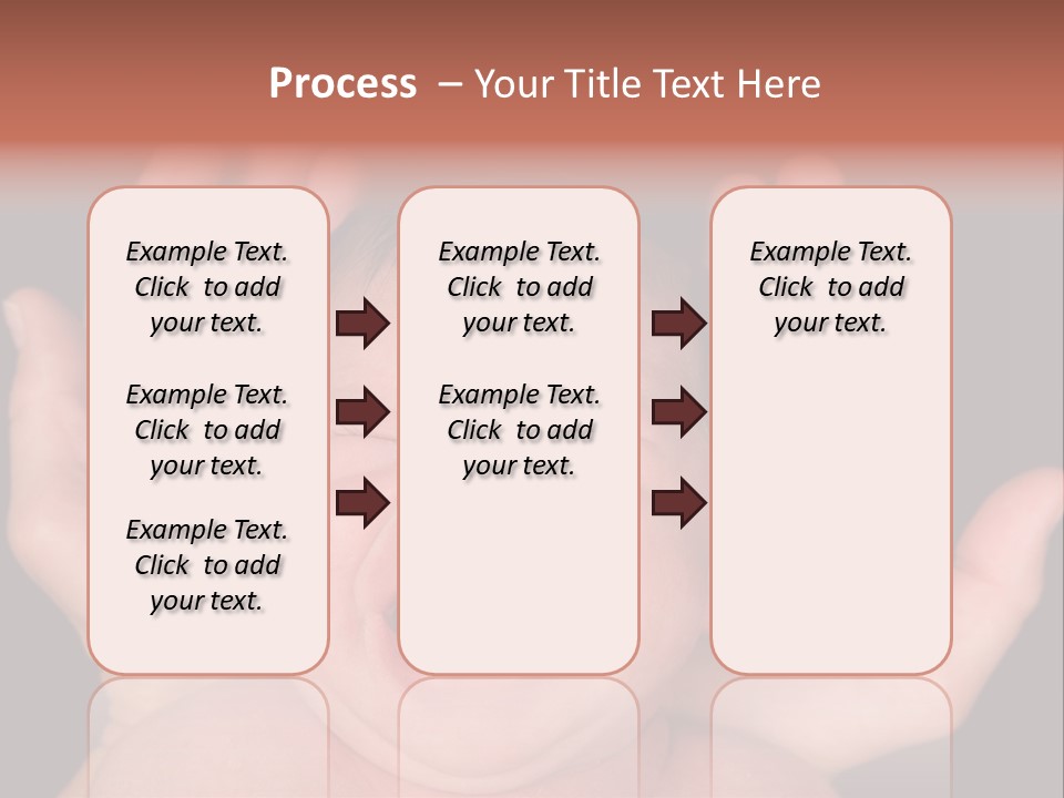 Child Card Daughter PowerPoint Template