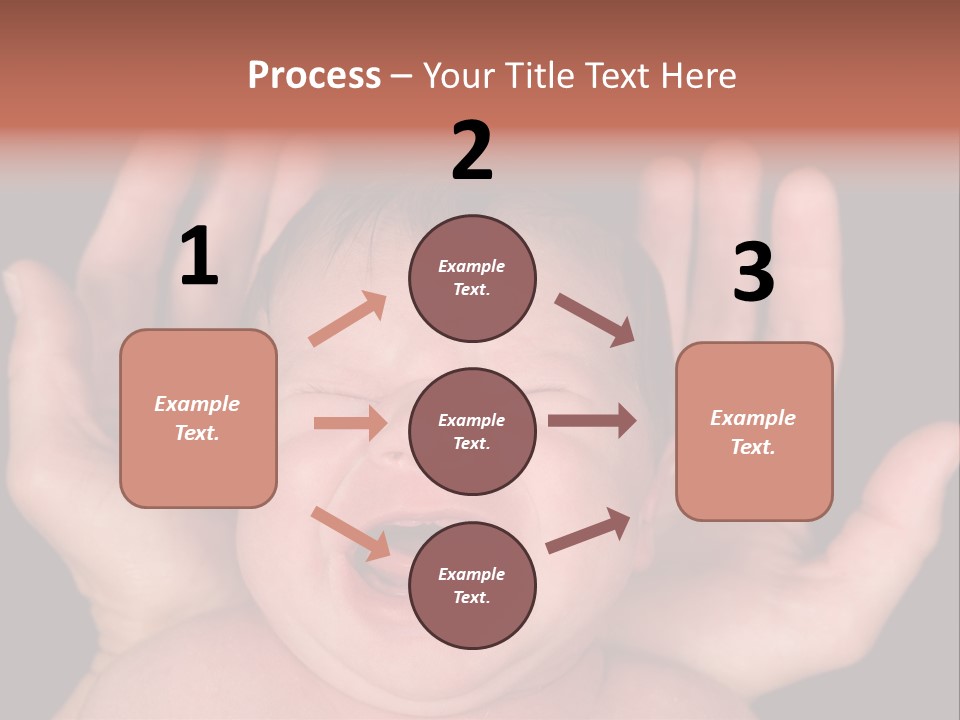 Child Card Daughter PowerPoint Template