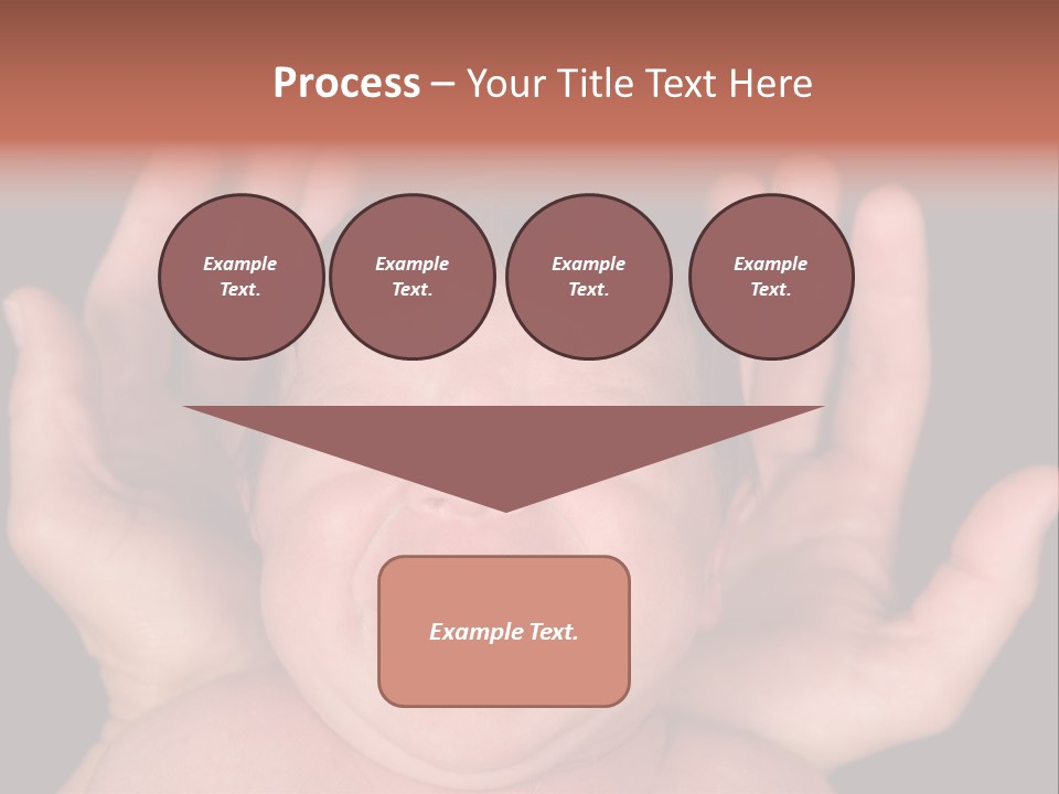 Child Card Daughter PowerPoint Template