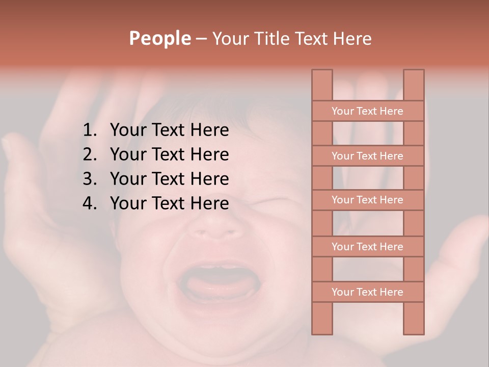 Child Card Daughter PowerPoint Template