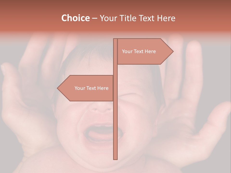 Child Card Daughter PowerPoint Template