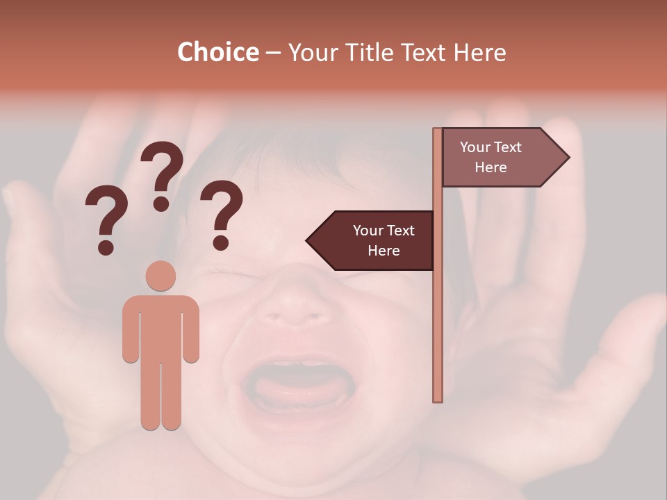 Child Card Daughter PowerPoint Template