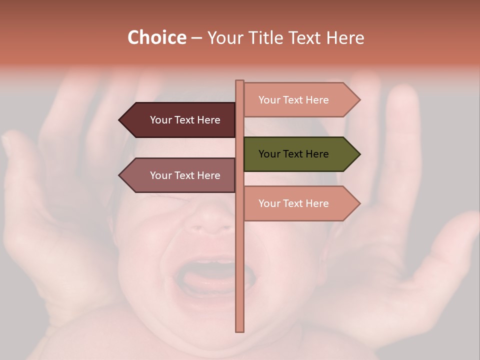 Child Card Daughter PowerPoint Template