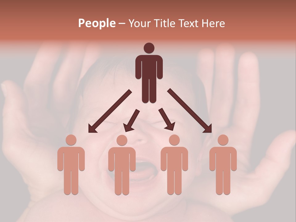 Child Card Daughter PowerPoint Template