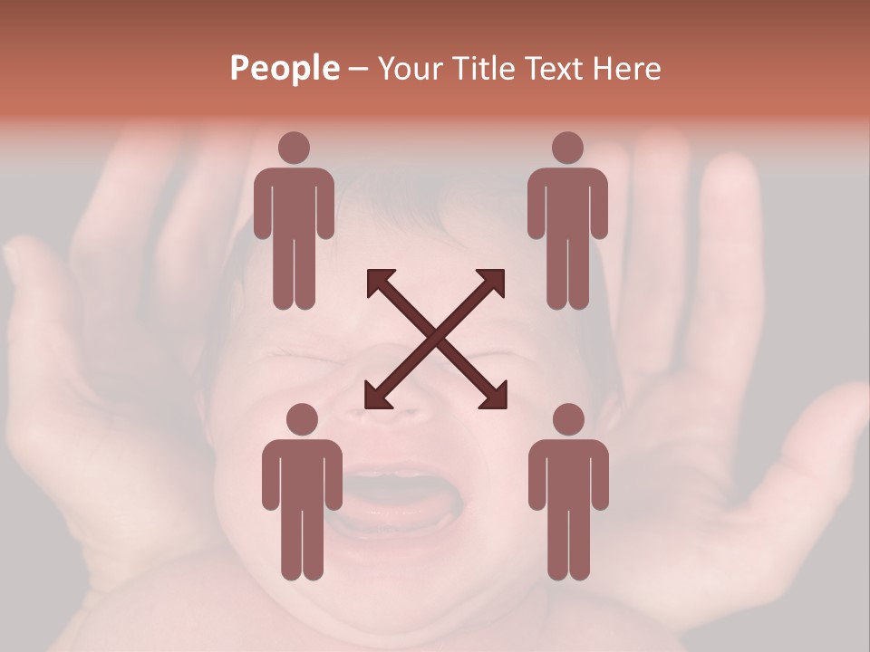 Child Card Daughter PowerPoint Template